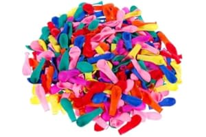 CREATIVE BALLOONS Water Balloons Bombs Mini Latex Balloons 300pcs Balloon Pack Easy Fill Water Bomb Balloon for Boys Girls Summer Swimming Beach Pool Toy Splash Party Water Fight Games