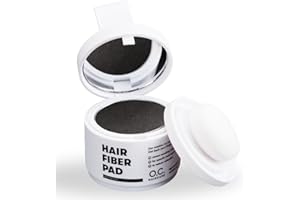 O.C. HAIRCARE Polvere per infoltire i capelli – per sezioni segrete e attaccatura dei capelli – raccomandata dai saloni leader – 9 colori – polvere resistente (marrone cenere)