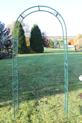 Olive Grove: robuster und dekorativer Rosenbogen aus Stahl