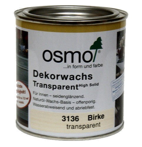 OSMO Dekorwachs Transparent 375ml Taubenblau 3151