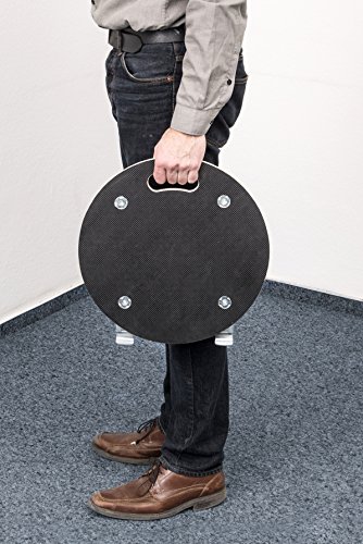 Meister Transportroller Ø 380 mm, 200 kg, Siebdruck, PA, Feststeller, 822040 - 5