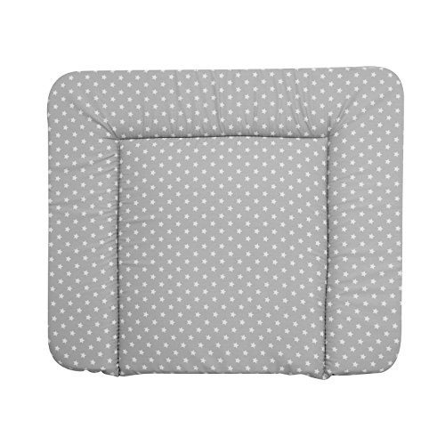 Preisvergleich Produktbild Alvi Bezug für Wickelauflage Stars silber 70x85 cm 608-9