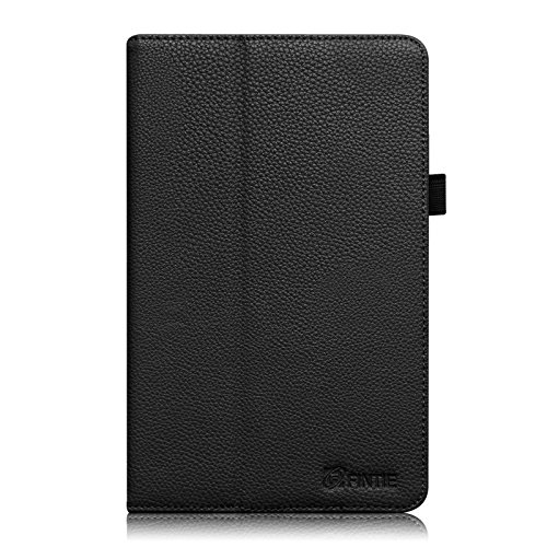 Fintie Odys Pro Q8 Hülle Case – Slim Fit Folio Kunstleder Schutzhülle Cover Tasche mit Ständerfunktion für Odys Pro Q8 20,3 cm (8 Zoll) Tablet-PC, Schwarz - 2