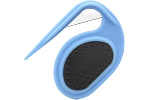 PULUNTO Hundekamm für Haustiere, offener Knoten, Kamm für Haare, Fellhaare, Fellpflege, Trimmer, Bürste, Kamm für Welpen, Haustiere