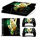 Produktbild DolDer PS4 Skin Sticker/Aufkleber Folie schützende Haut Schale für Sony PS4 Konsole und 2 Dualshock Controller - 05