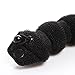 SZTARA Magic Girl Hair Styling Maker Fashion Sponge Carpenterworm-like Velcro Hair DIY Accessories Black