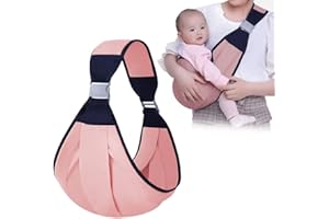 ANYINGKAI Tragetuch Atmungsaktiv,Babytrage Seitlich,Kindertrage Seitlich,Tragetuch Baby Neugeboren,Kleinkind Trage,Baby Sling,Wild Ride Kindertrage bis 20kg