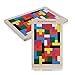 Demiawaking Wooden Tangram Brain Teaser Puzzle Toys Game Developmental Educational Kids Baby Toy