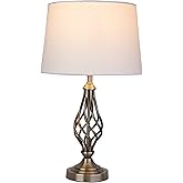Desk Lamp With Shade - Antique Brass - Allysons Place - View #7