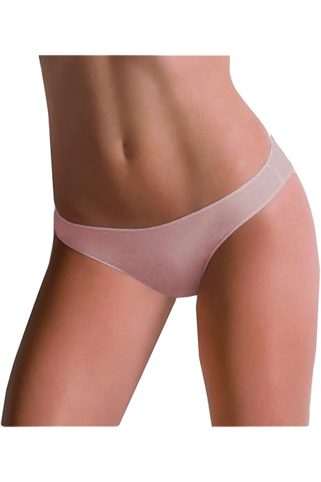 Slip Donna Cotonella L'Altra 3487 - 3 Pezzi In Cotone Bielastico, Taglia 4/L, Colore Nudo - Foto 8