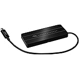 OWC Envoy Express Enclosure NVMe M.2 portatile alimentata da bus Thunderbolt, supporta fino a 1553 MB/s, cavo Thunderbolt3 in