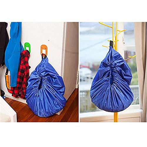 panniuzhe Kinder Play Matte Faltbare Baby Spielzeug Aufbewahrung erhalten Tasche für Home, Outdoor Picknick, Strand Teppich über 152,4 cm blau - 3