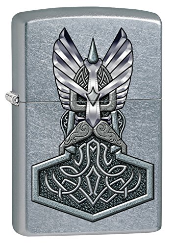 Zippo Sturmfeuerzeug 60002489 HAMMER OF THOR - Street Chrome - Zippo Collection 2017 -