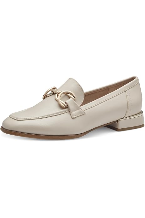 Mocassini Donna Con Tacco Largo Marco Tozzi - Vegani, Suola Soft 'Feel Me', Comfort Massimo E Vestibilità Perfetta