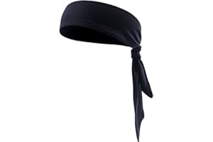 BXT Stretchy Headband, Unisex Soft Sweat Band Hair Band Head Strap Scarf Wrap Bandana for Running Fitness Yoga Cycling GYM Basketball Under Helmet Liner Sports Headwear, Quickly Dry, Ultra Slim