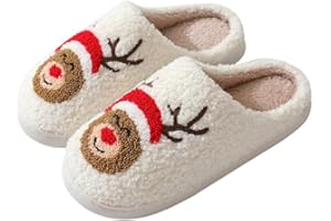 YAQUEKOU Hausschuhe Damen Winter Herren Slippers Plüsch Pantoffeln Cartoon Teenager Mädchen Kuschel Warme Schuhe
