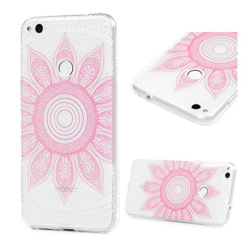 Lanveni Huawei P8 lite 2017 Hülle × 3, Handyhülle P8 lite 2017 Hülle Etui Protective Case Cover TPU Silikon Schutzhülle Bumper Handytasche TPU-Bumper Weiche Silikon Case mit Bunte Cover Design (EINHORN) - 4