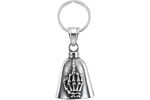 YHIJSR Guardian Bell Campanella Portafortuna - Campanella Moto Oleoso con Anello Appeso, per Auto Elettriche, Biciclette