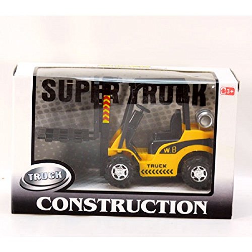 Preisvergleich Produktbild Gabelstapler ca. 14 cm gelb