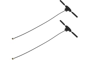 YINETTECH 2 Antenas UFL de 2,4 GHz Compatible con Radiomaster RP1 RP3 Happymodel para Receptores ELRS con Conector