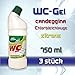 Produktbild WC Gel Reiniger mit Chlorbleichlauge [Candeggina] Zitrone (3 Stück à 750 ml)