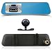 Produktbild Oxygentle HD 1080P Dual Objektiv Rückfahrkamera Rückspiegel LCD Nachtsichtgerät Kamera Webcam Auto Kamera Einparkhilfe mit 4.3" TFT Monitor