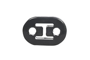 LoreenCar 1Pcs Universal Exhaust Hanger 4 Holes Rubber Exhaust Muffler Hanger Mount for Most Cars Truck Van