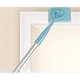 GFYWZ Broom Brush Baseboard Cleaning Skirting Boards Telescopic Pole Extendable With Dust Catcher Duster Microfibre Cloth