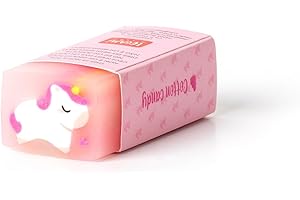 Legami - Gomma Profumata, Jelly Friends, 2,2x5 cm, Tema Unicorn, Aroma Zucchero Filato, Cancellatura Morbida e Pulita