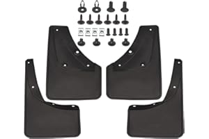 ‎BLUESHYHALL Blueshyhall Auto Schmutzfänger, Kotflügel für Jimny JB64 JB74 2019-2023, 4 Stück Auto Spritzschutz Schmutzfänger Vorne und Hinten Auto Schmutzfänger ABS, Car Fender Extender Auto Body Fender Set