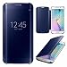 IMMACULATE™ Clear View Mirror Flip Smart Cover Case for Samsung S8 Blue RS.699.00