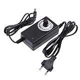 motor dc 12v 250w Controlador de velocidad ajustable del motor de la fuente de alimentación DC 3 ~ 12V 200 ~ 2000mA.
