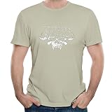 Roy hombres de Heavy Metal banda Danzig Logo diseño manga corta camiseta