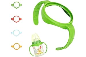 ROMIRUS Babyflaschen Zubehör Flaschen griffe für NUK First Choice+ Babyflasche (Zufällige Farbe) 2er Pack
