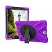 Produktbild Tablet Galaxy Tab S3 9.7 T820 Hülle, Asnlove 360 Grad Drehbare Robustes Kunststoff Hard Case mit Displayschutz - Ausklappbarer Standfuss für Samsung Galaxy Tab S3 9.7 Zoll SM-T820, SM-T825 - Lila