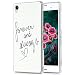 Produktbild Lanveni Sony Xperia Z3 Smartphone (5,2 Zoll) Hardcase Schutzhülle Bumper und Anti-Scratch Telefon-Kasten Handyhülle Case Shell Protection Back Cover Case Muster Design Lieben--forever and always