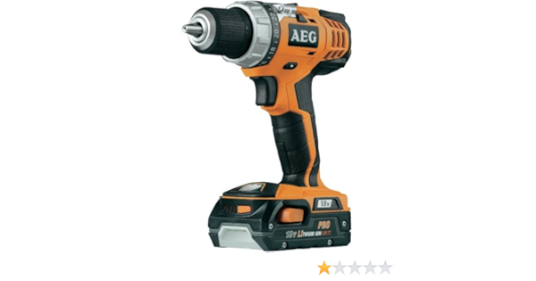 Aeg Bs 18 C Li Orange Perceuse Simple Electrique Sans Fil 18 Volts 1 5 Amps Mandrin Autoserrant Amazon Fr Bricolage