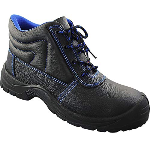 Preisvergleich Produktbild S3 Leon Sicherheitsstiefel Arbeitsstiefel, Rindleder mit Stahlzwischensohle und Stahlkappe Größe 43