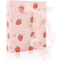 20 Sets Erdbeer-Schlüsselanhänger Mit Dankeskarte – Rosa/rot, Für Babyparty, Hochzeit, Geburtstag