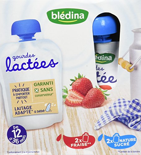 Gourdes frutées blédna : pour les bébés dès 6 mos | Blédna | Stop