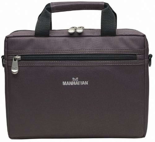 Manhattan Tasche „Kopenhagen“ für Tablets und Convertibles Top Load ( geeignet für mobile Geräte bis 10,1″ ) 439480 dunkelgrau - 4