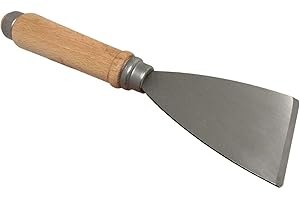 BOHLE Glazier's Spatula - Metal - Wooden Handle