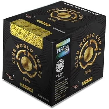 Panini FIFA Club World Cup 2025 - Box Da 50 Bustine Di Figurine Ufficiali Con Album Collezionabile