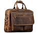 Kattee Real Leather Durable Briefcase, 16