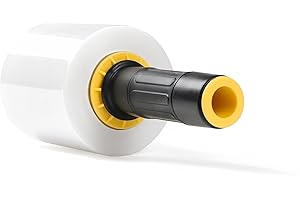 RAGO® Stretchfolie Set Mini Rollen I Transparent folie für möbel Stretch Folie Palettenfolie Handfolie Wickelfolie (‎1x Transparent 0,43kg - inkl. Handsprender)