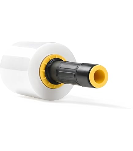 Handabroller Für Stretchfolie Rot - Praktischer Folienabroller Für Verpackungen