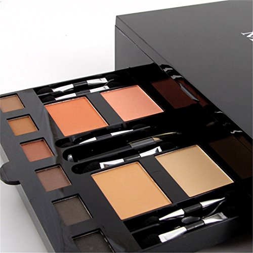 FantasyDay® Professionelle 180 Farben Lidschatten Palette Makeup Kit mit Lipgloss Concealer und Rouge – Ideal für Sowohl den Professionellen als auch Persönlichen Gebrauch - 8