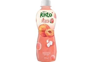 KATO - Jus de Pêche avec Nata de Coco - 1 X 320 ML