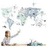 💚 ABZIEHEN AUFKLEBEN - Perfekt selbstklebende Deko an Wänden, Möbeln und Türen. Hält auf allen glatten fett-, latex- und silikonfreien Oberflächen auch Raufaser. Ohne Rückstände wieder abnehmbar.