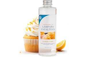 M MAMA MANUELA Fragancia para Lámpara Catalítica Aroma Lemon Cake (200ml)- Elimina Malos olores e impurezas, perfuma y Limpia. Compatible con Todas Las lámparas catalíticas.